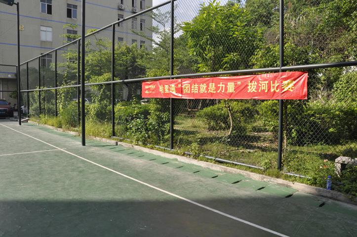 哈里通“團(tuán)結(jié)就是力量”拔河比賽。