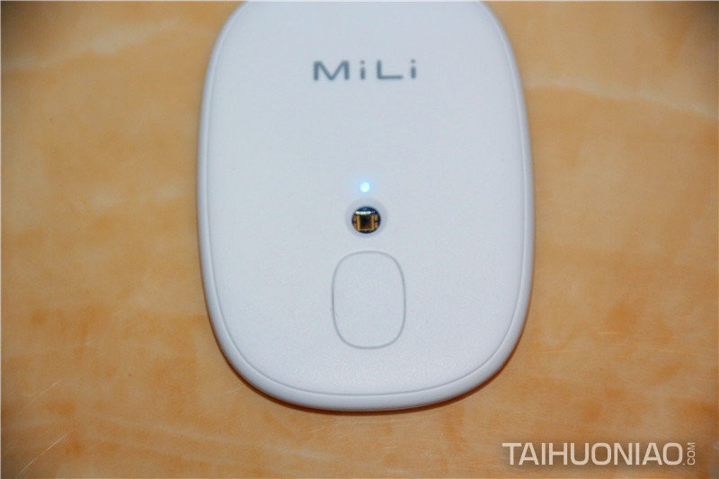 Mili智能紫外線檢測儀的做工很特別